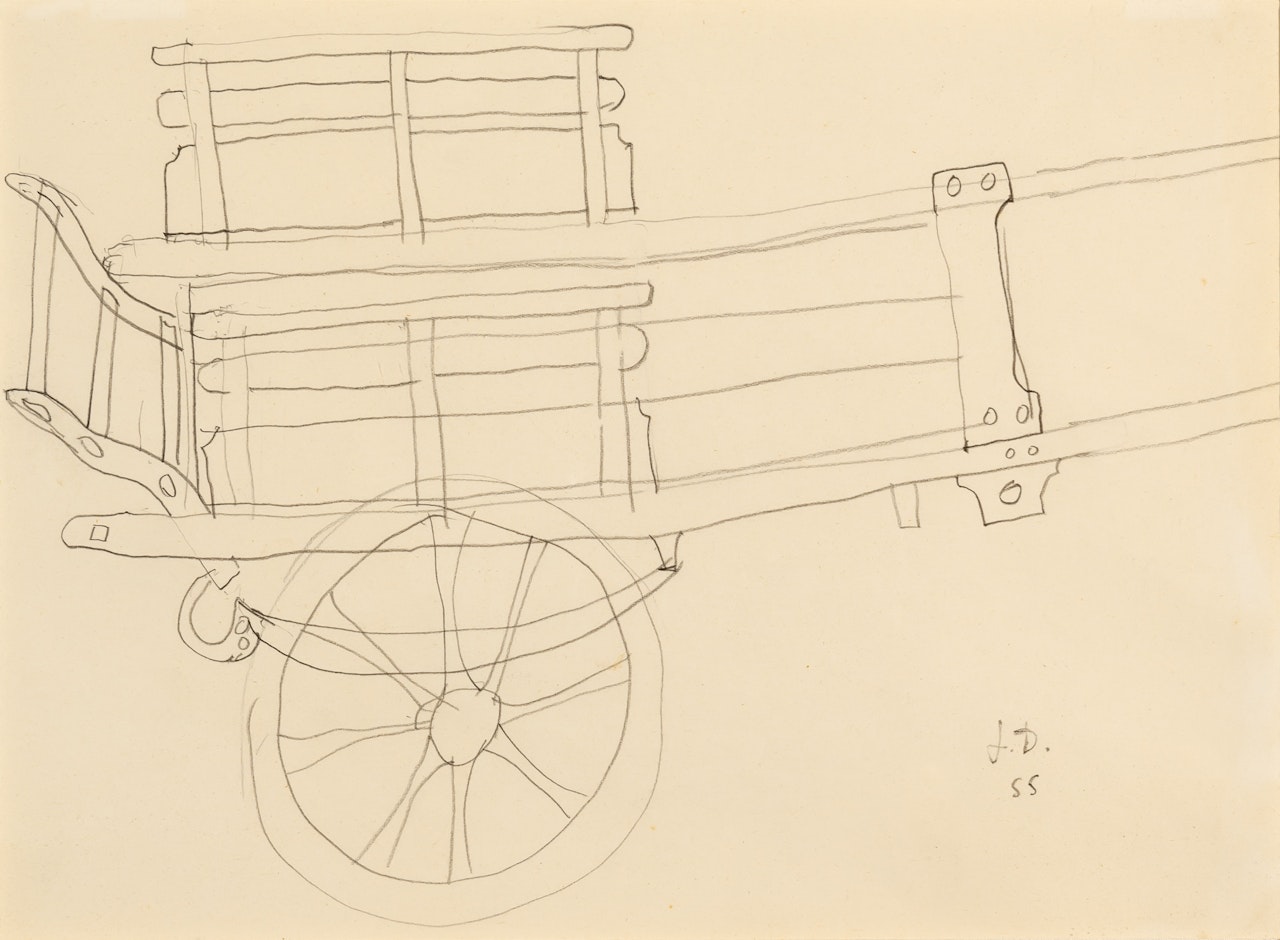 Charrette by Jean Dubuffet