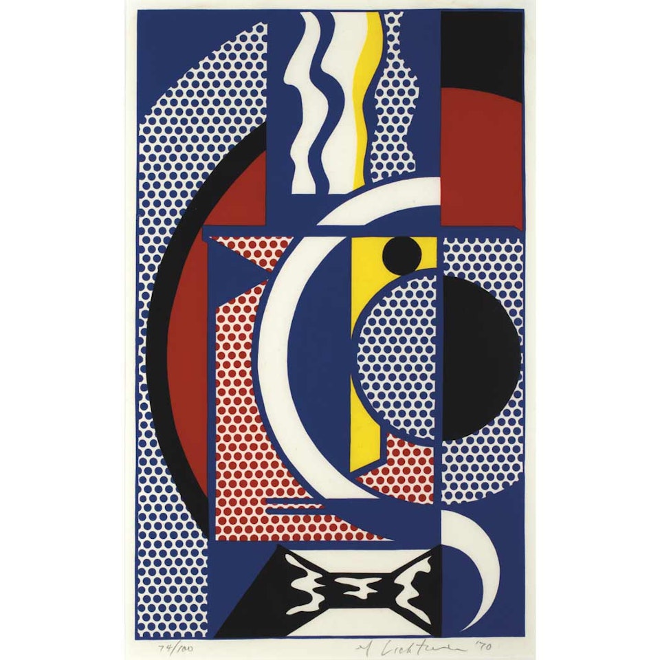 MODERN HEAD #I (C. 91) by Roy Lichtenstein