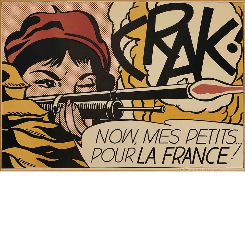 CRAK! (CORLETT II.2-2) by Roy Lichtenstein