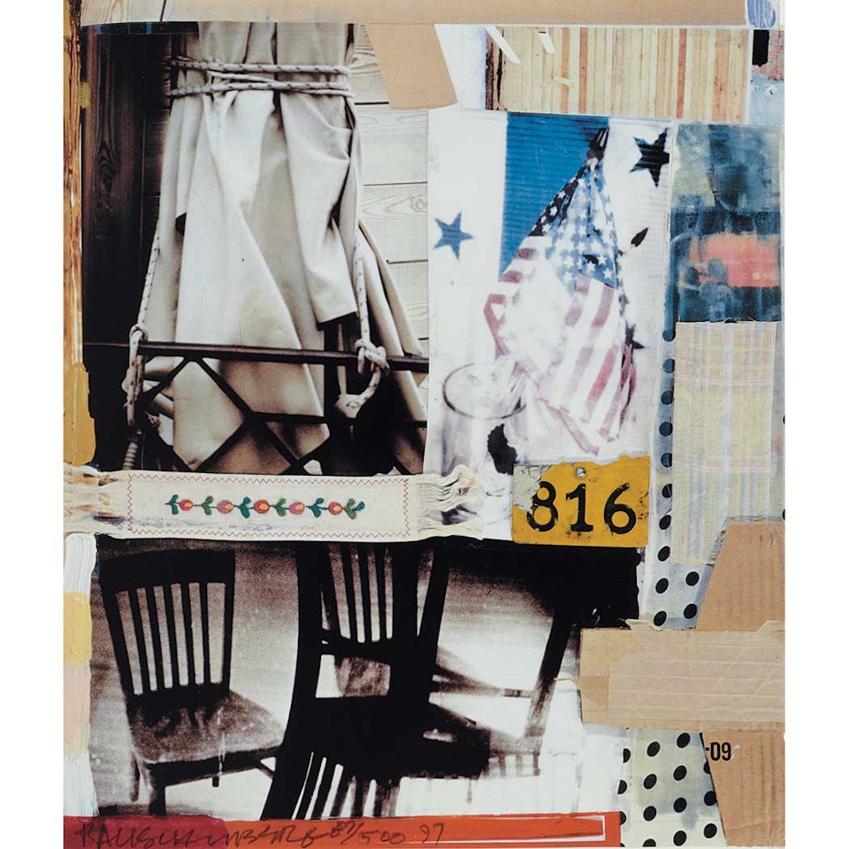 TAG by Robert Rauschenberg