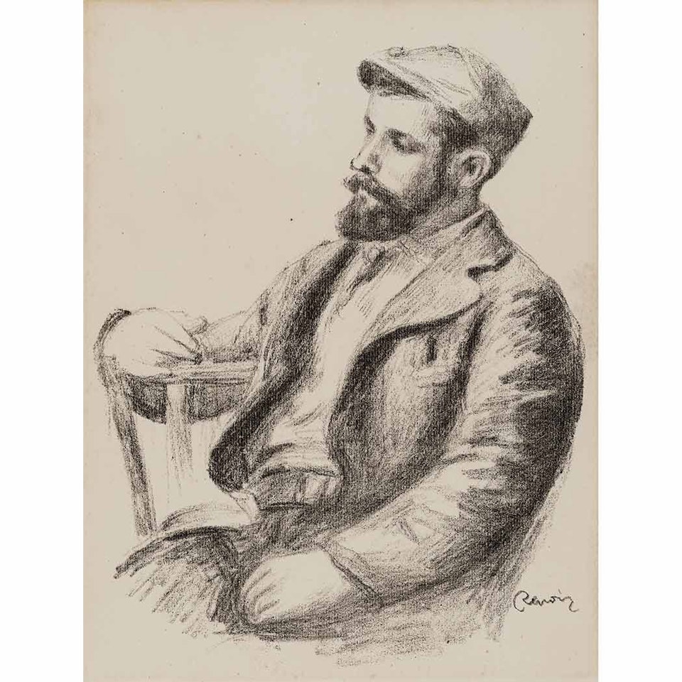 LOUIS VALTAT (D., S. 38) by Pierre-Auguste Renoir