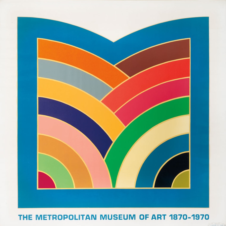 METROPOLITAN MUSEUM OF ART 1870-1970 by Frank Stella