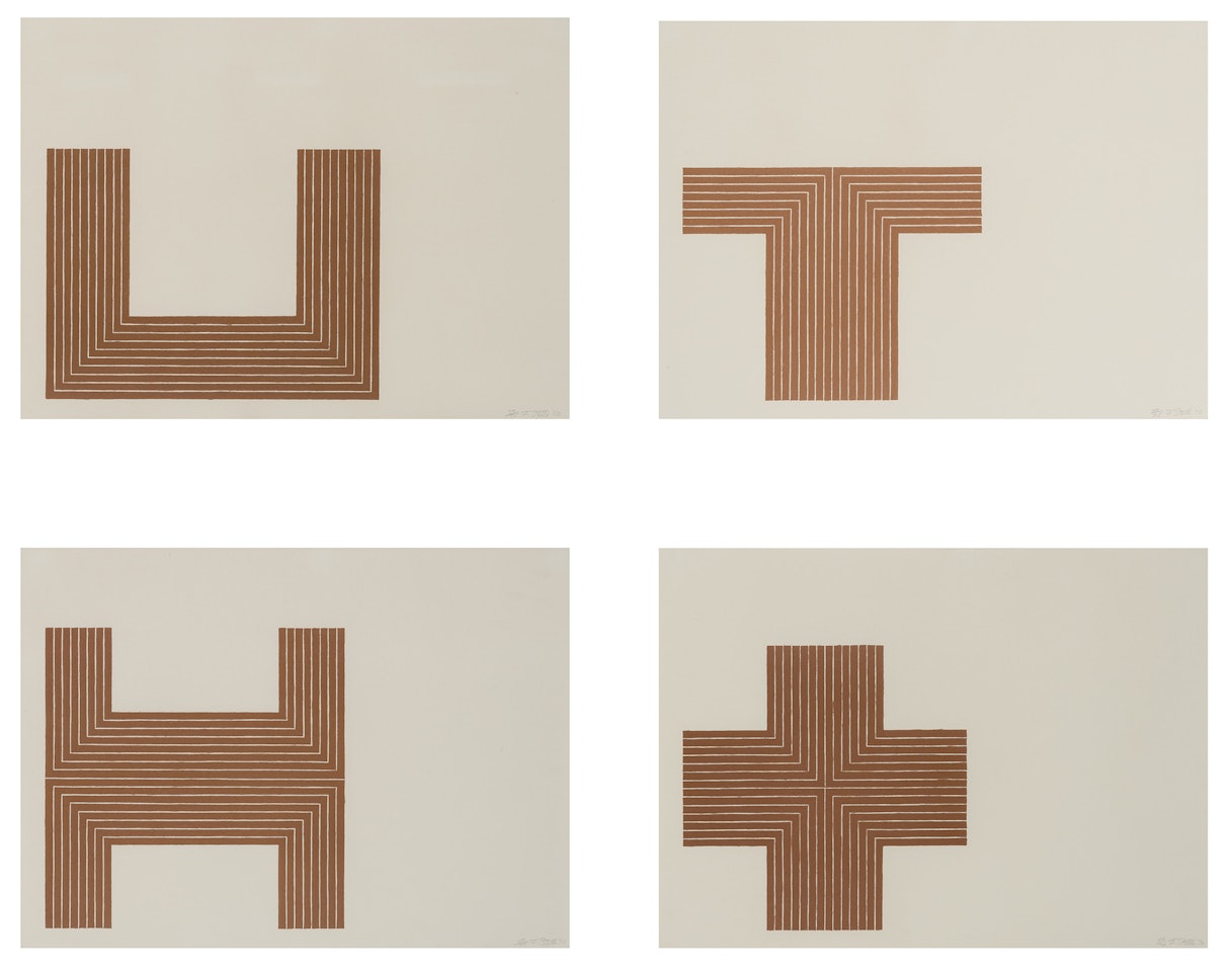 LAKE CITY; TELLURIDE; PAGOSA SPRINGS; OURAY (AXSOM 41-44) by Frank Stella