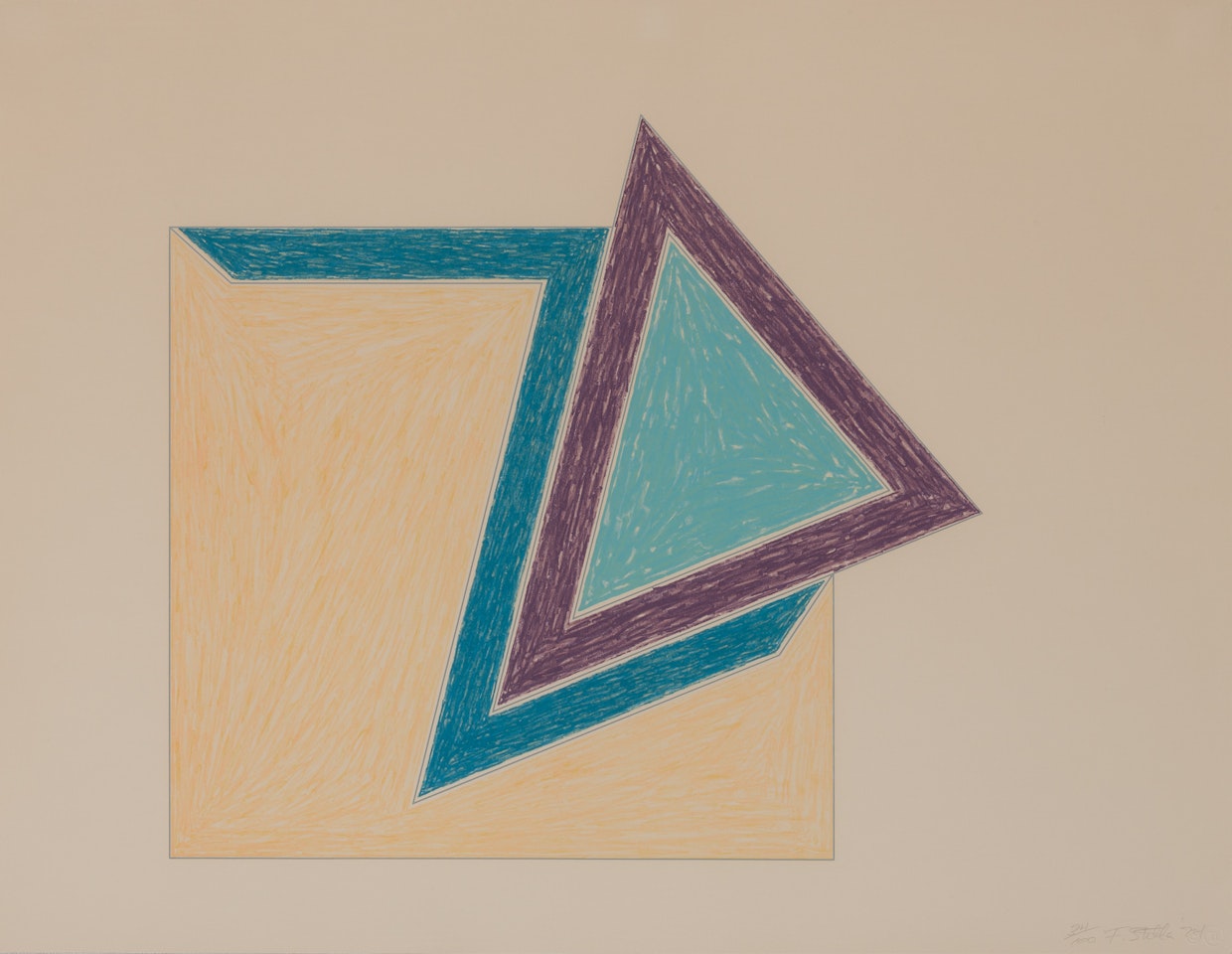 MOULTONBORO (AXSOM 95) by Frank Stella