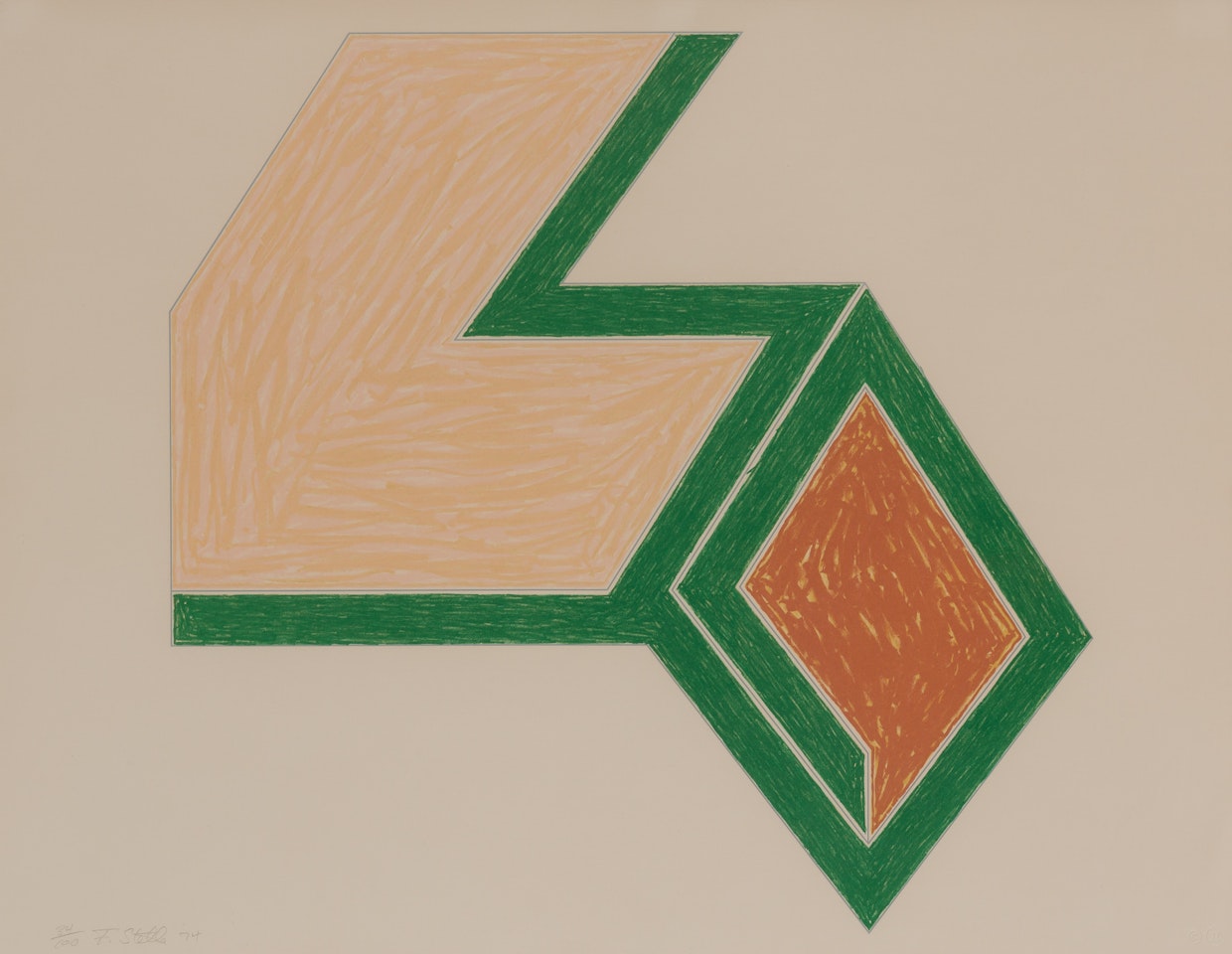 EFFINGHAM (AXSOM 102) by Frank Stella