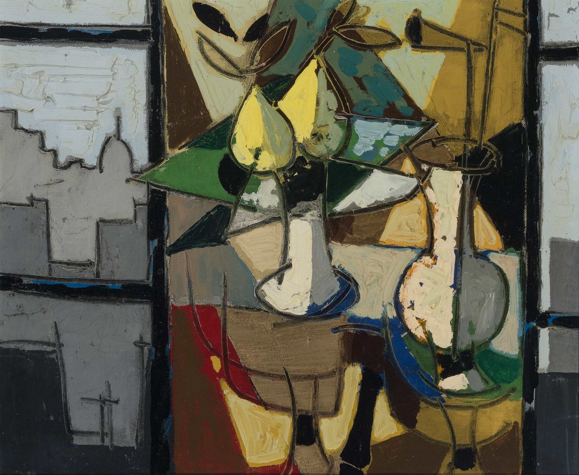 Table Top Still Life with Pears by Claude Venard