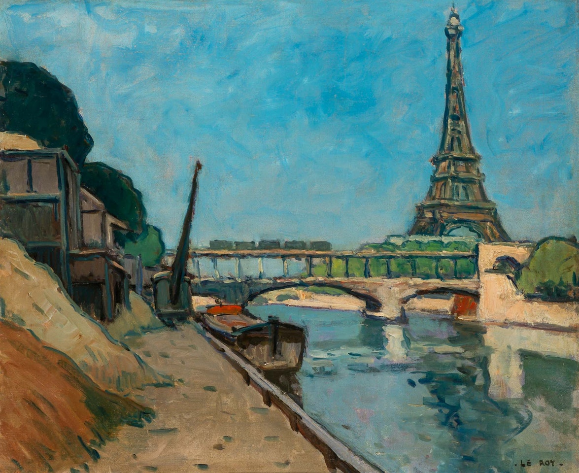 Eiffel Tower, Paris by French School