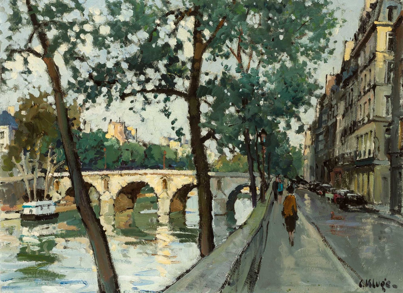 Le Pont Marie by Constantin Kluge