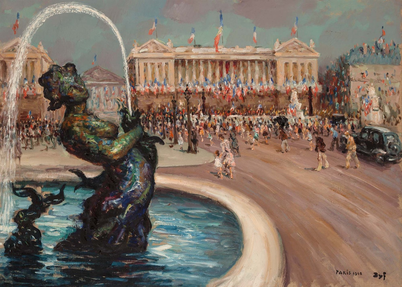 The Liberation of Paris by Marcel Dyf