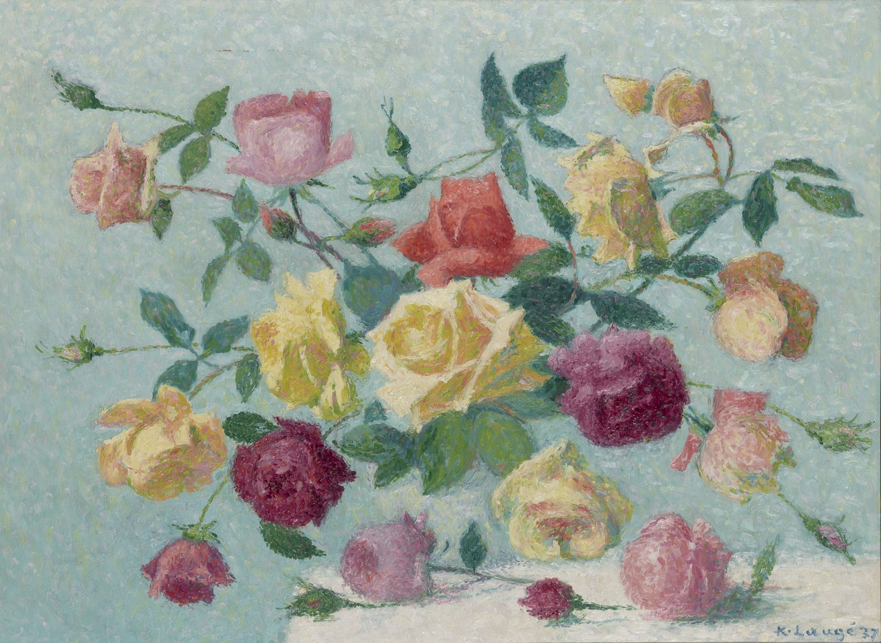 Bouquet de Roses by Achille Laugé