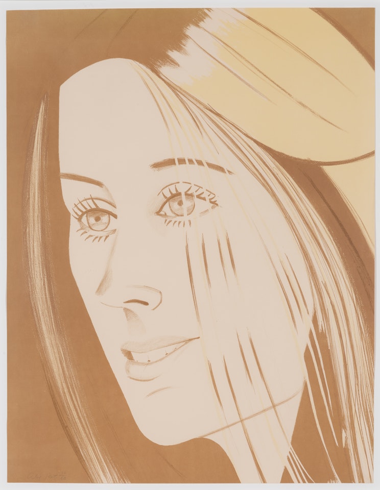 CAROLINE (MARAVELL 92; SCHRÖDER 92) by Alex Katz