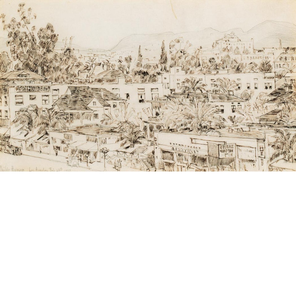 Los Angeles by Childe Hassam