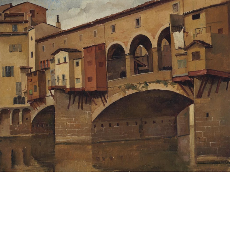 Ponte Vecchio by Luigi Lucioni