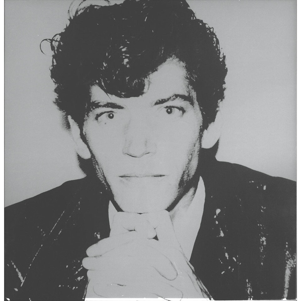 Robert Mapplethorpe by Andy Warhol