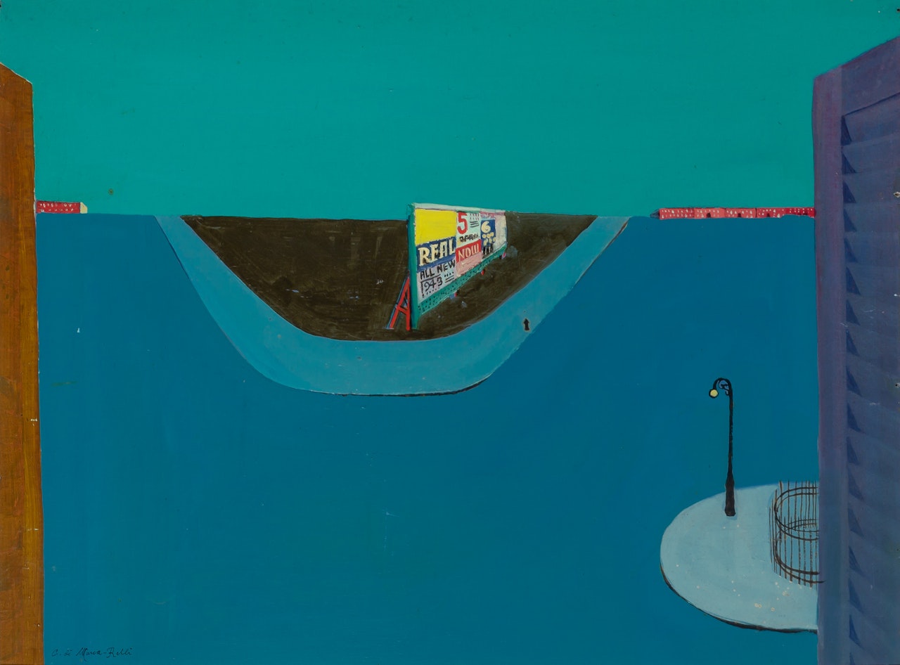 Street Corner by Conrad Marca-Relli