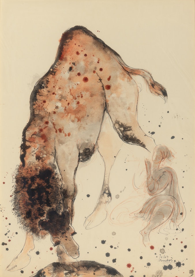 Idyll in the Desert by Reuven Rubin