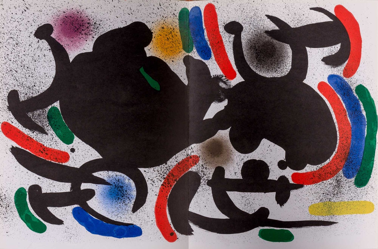 MIRÓ LITHOGRAPHS VOLUME 1 (MOURLOT 854; 857-867; CRAMER BOOKS 160) by Joan Miró