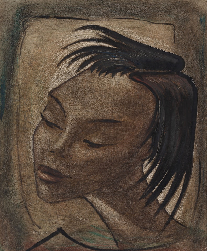 Head of a Woman by Angel Botello
