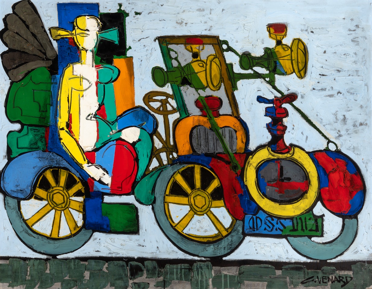 Car and Driver by Claude Venard