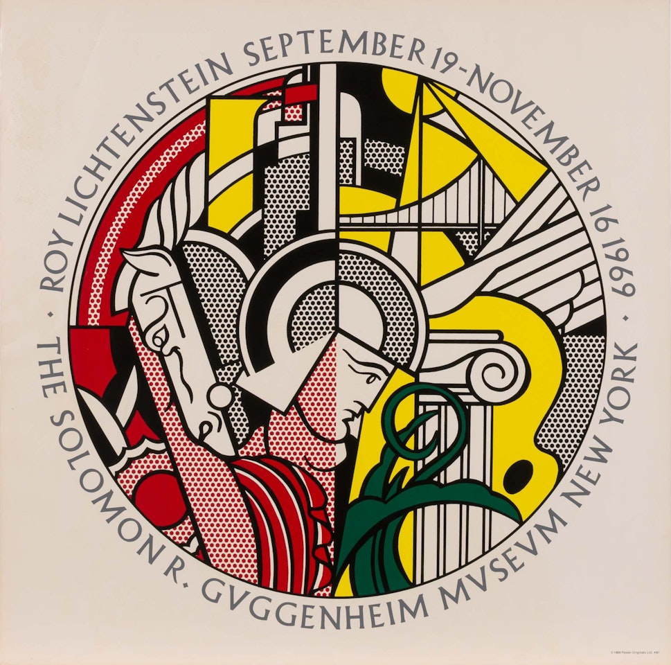 THE SOLOMON R. GUGGENHEIM MUSEUM POSTER (CORLETT III.25) by Roy Lichtenstein