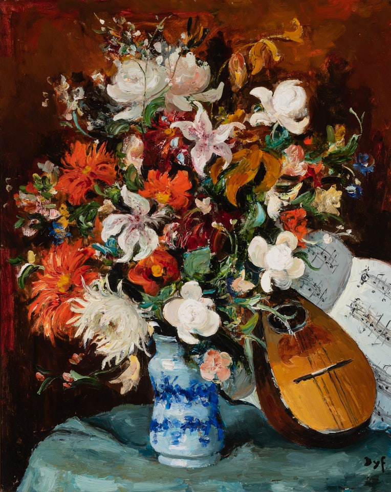 Nature Morte a la Mandoline by Marcel Dyf