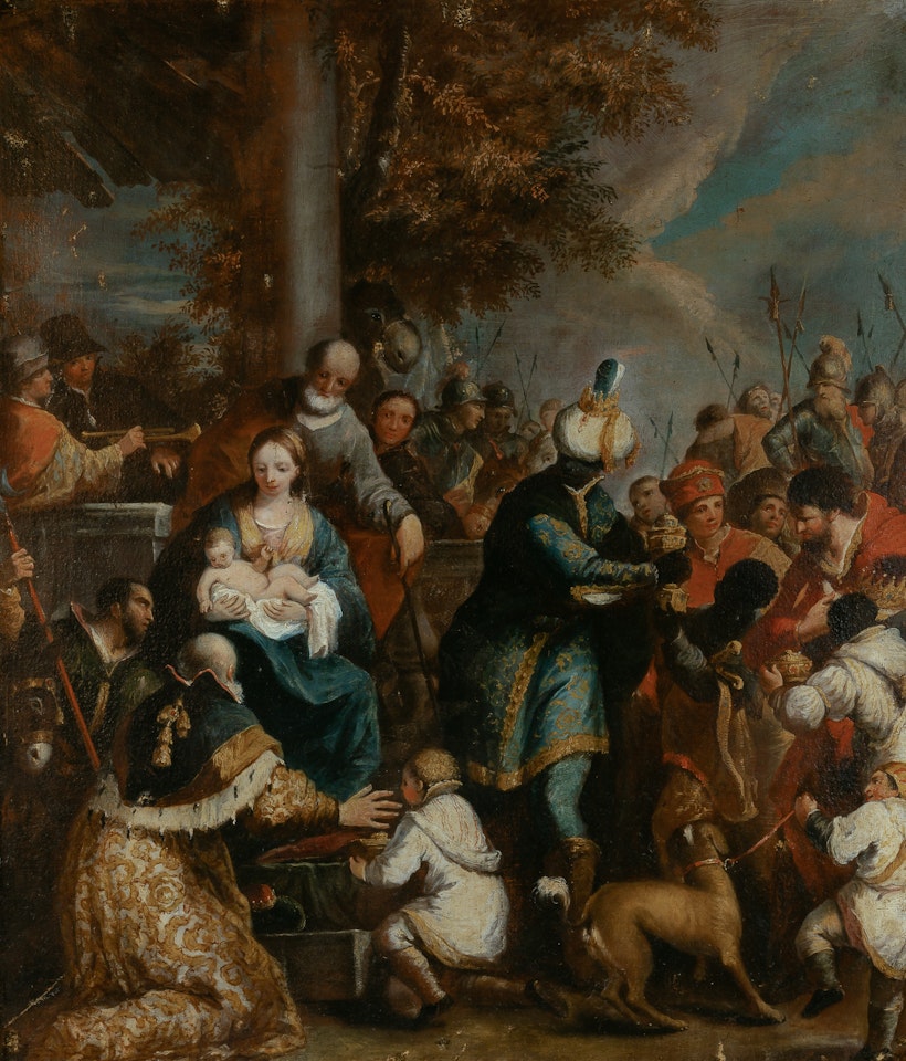 The Adoration of the Magi by Italian School