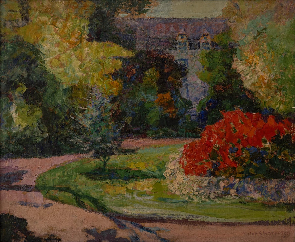 Le Jardin de Chateau by Victor Charreton