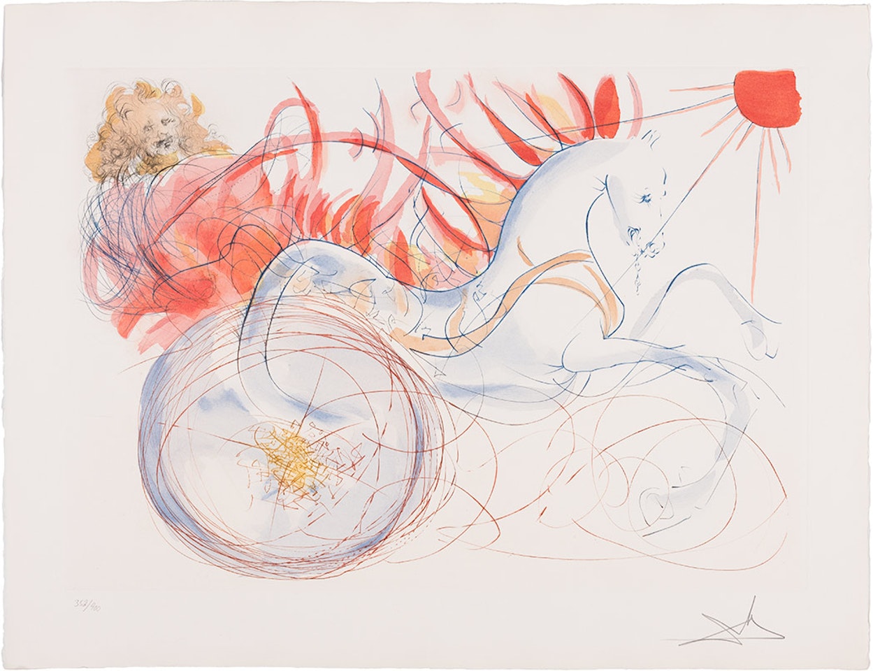 OUR HISTORICAL HERITAGE; (F. 75-4) by Salvador Dali