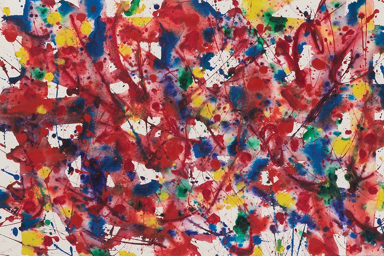 Untitled by Sam Francis