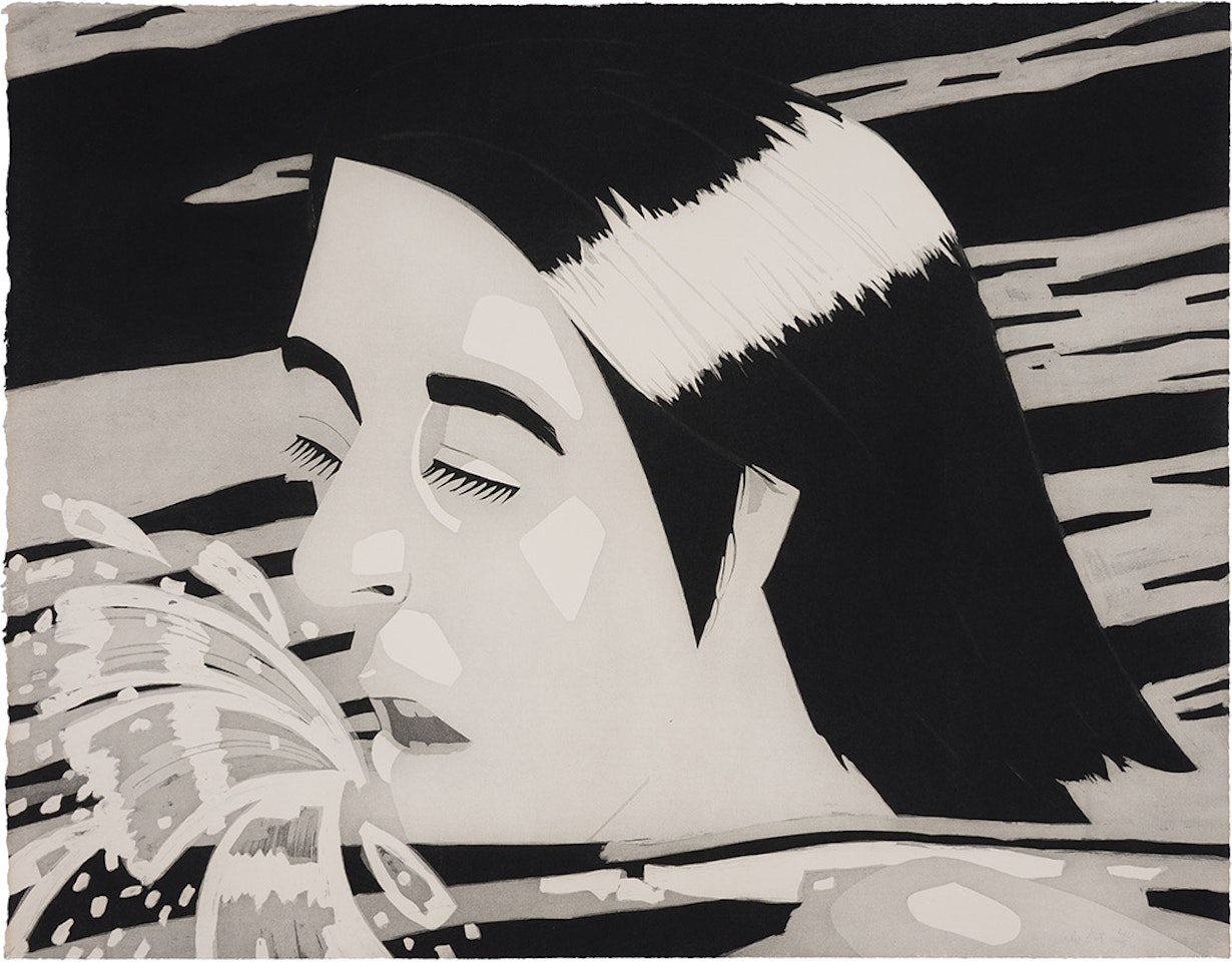 THE SWIMMER (MARAVELL 75; SCHRÖDER 76) by Alex Katz