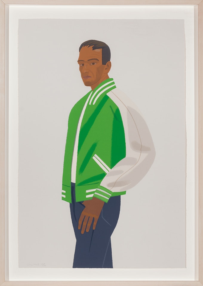 GREEN JACKET (S. 246) by Alex Katz