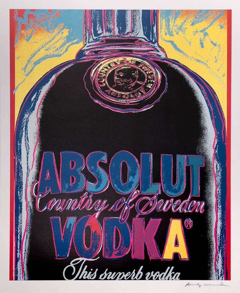 ABSOLUT VODKA by Andy Warhol