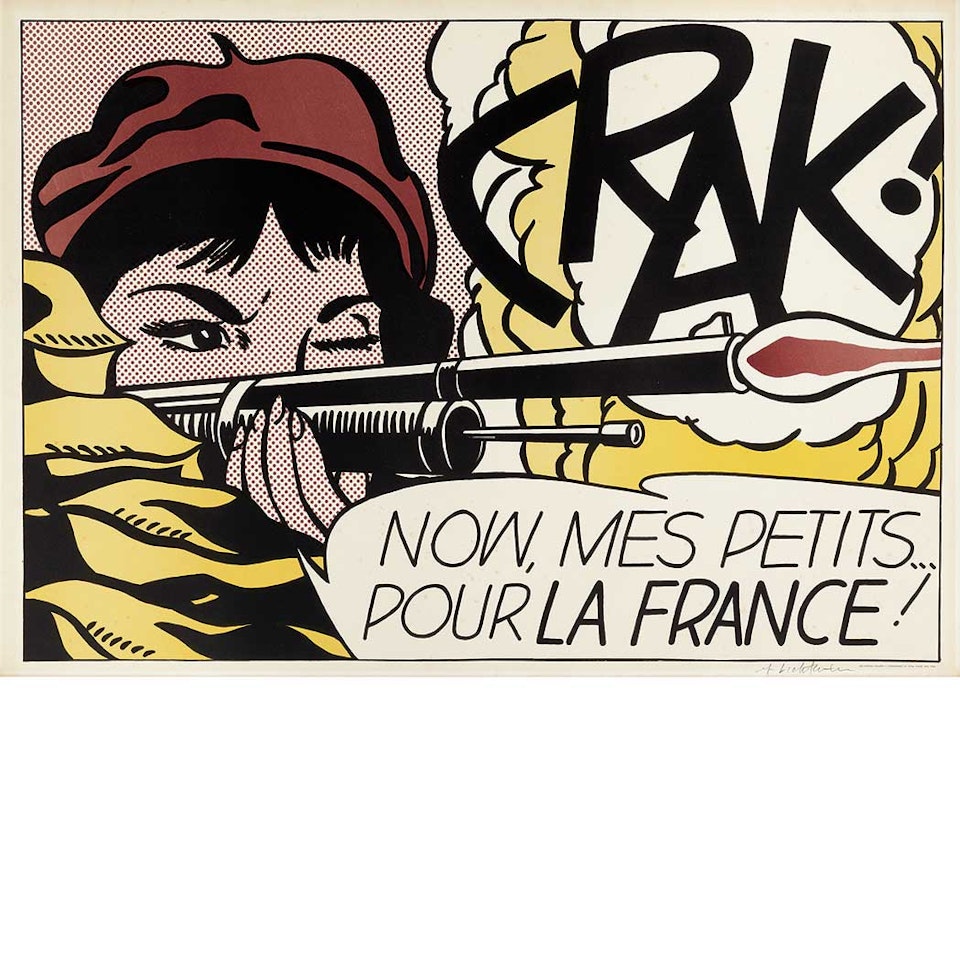 CRAK! (CORLETT II.2-2) by Roy Lichtenstein