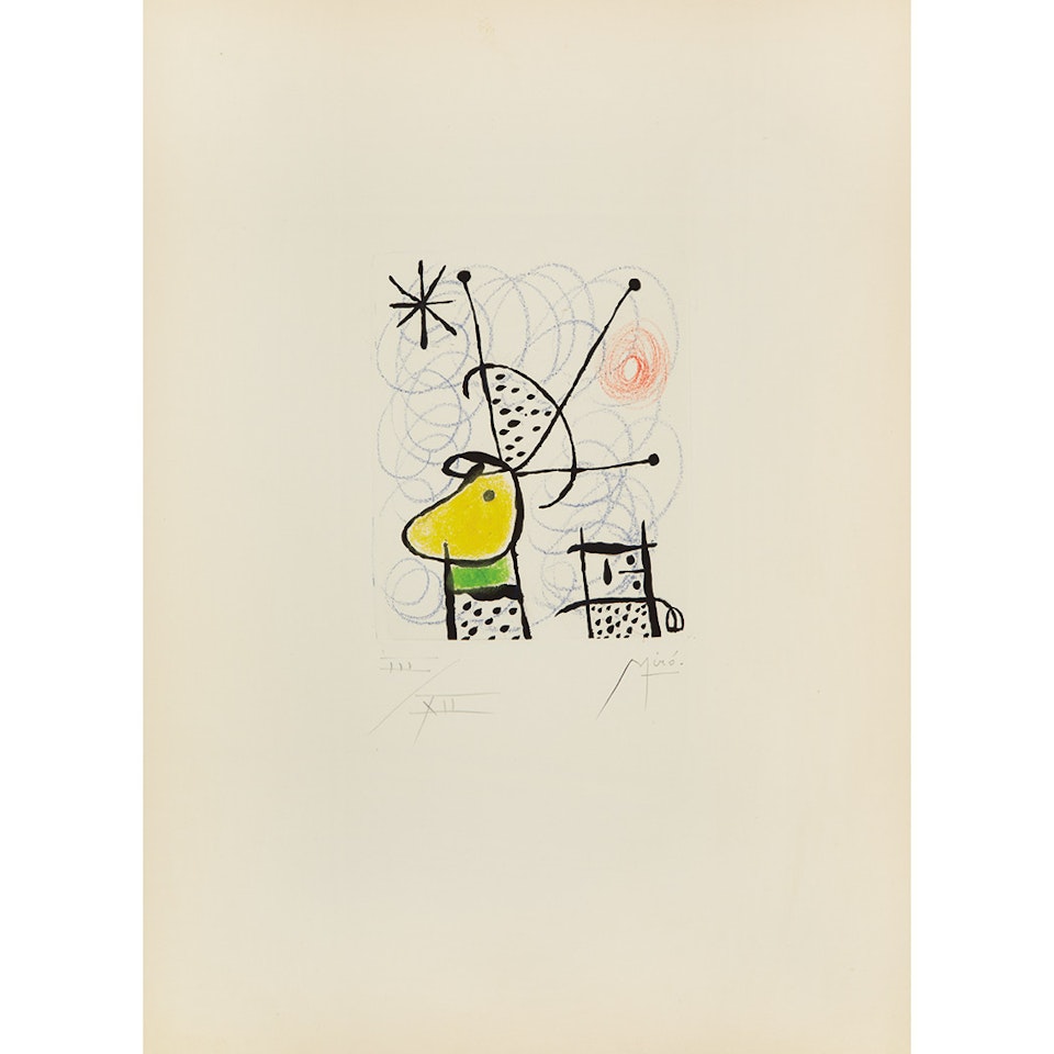 LA BAGUE D"AURORE (D. 128) by Joan Miró