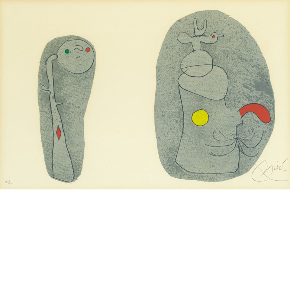 L"ENFANCE D"UBU (M. 1008) by Joan Miró