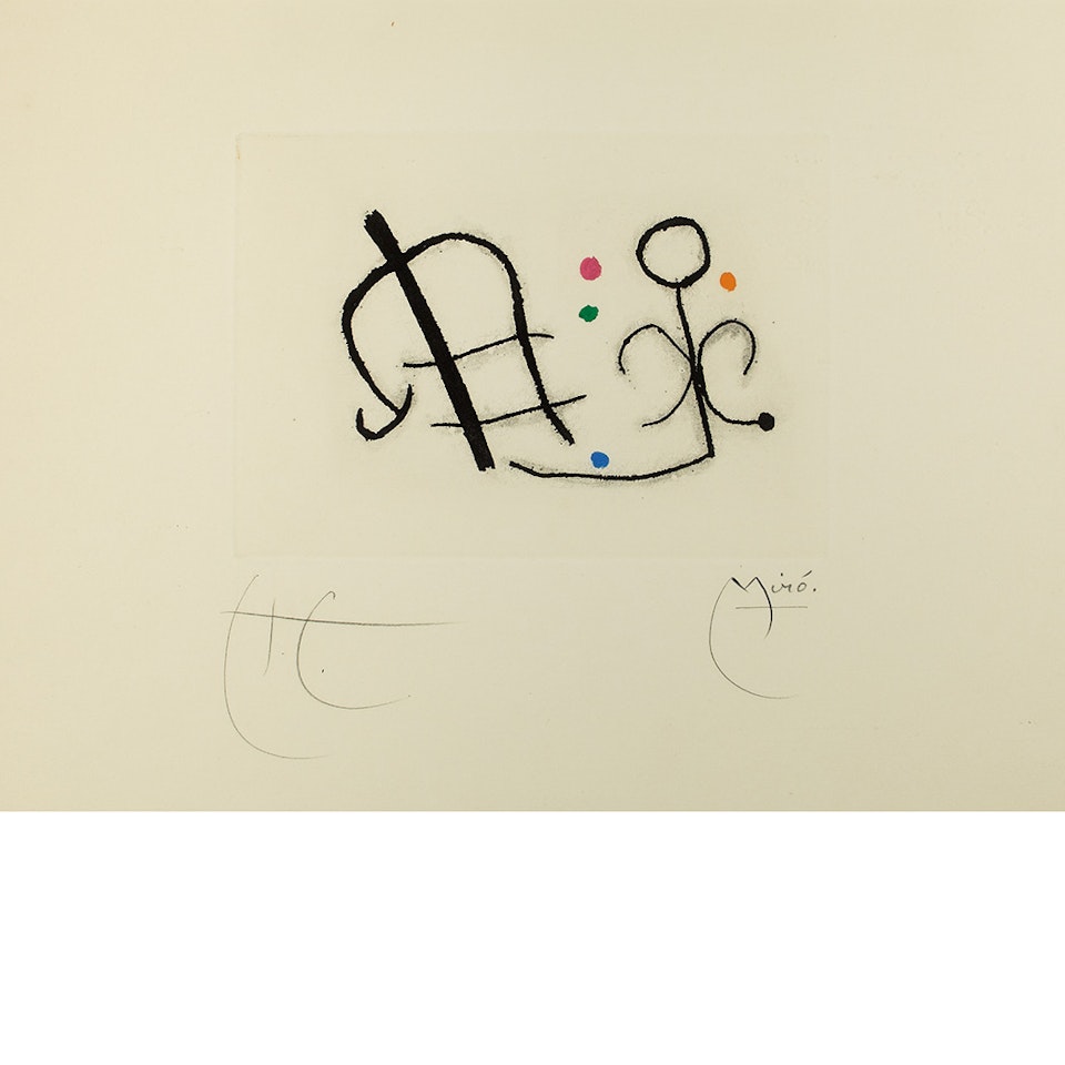 FUSEES (D. 258) by Joan Miró