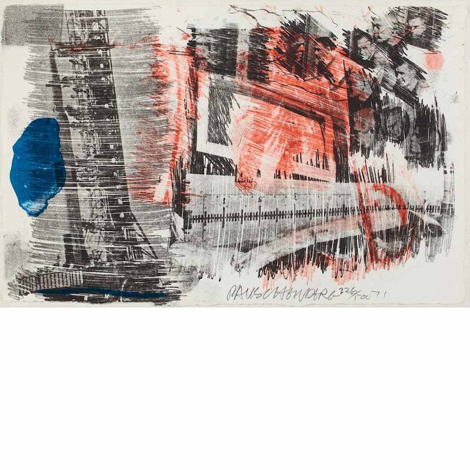 SUBTOTAL (F. 102) by Robert Rauschenberg