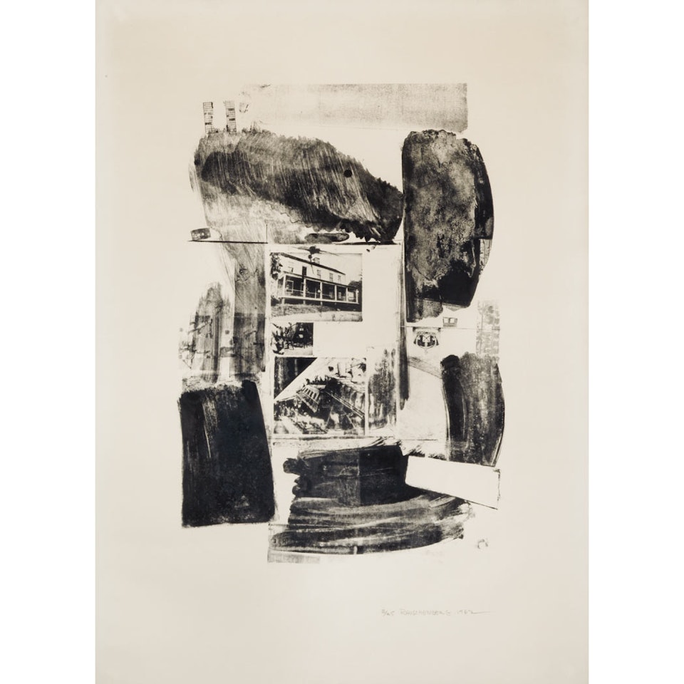 SUBURBAN (FOSTER 7) by Robert Rauschenberg