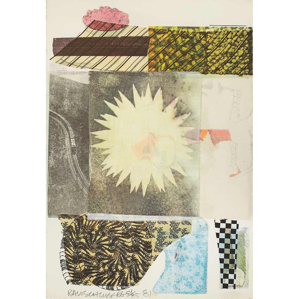 ARCANUM XII by Robert Rauschenberg