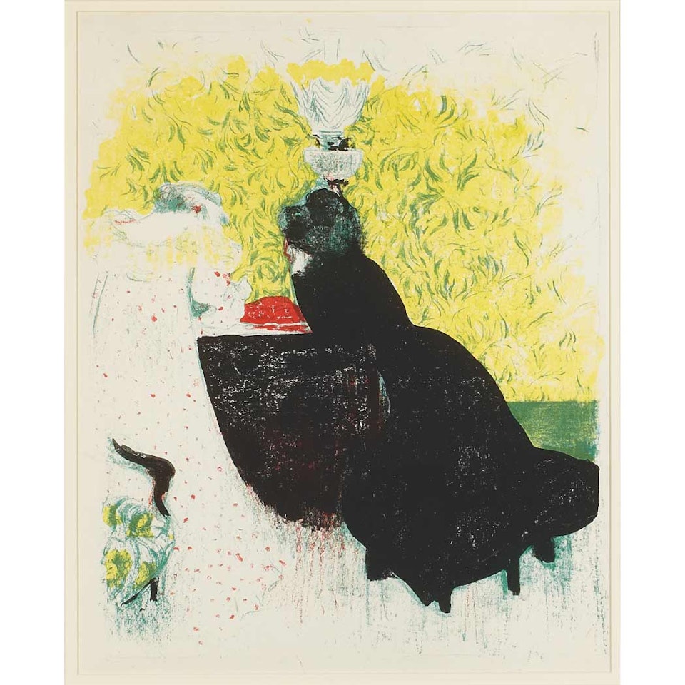LES DEUX BELLES SOEURS (R-M. 43) by Édouard Vuillard