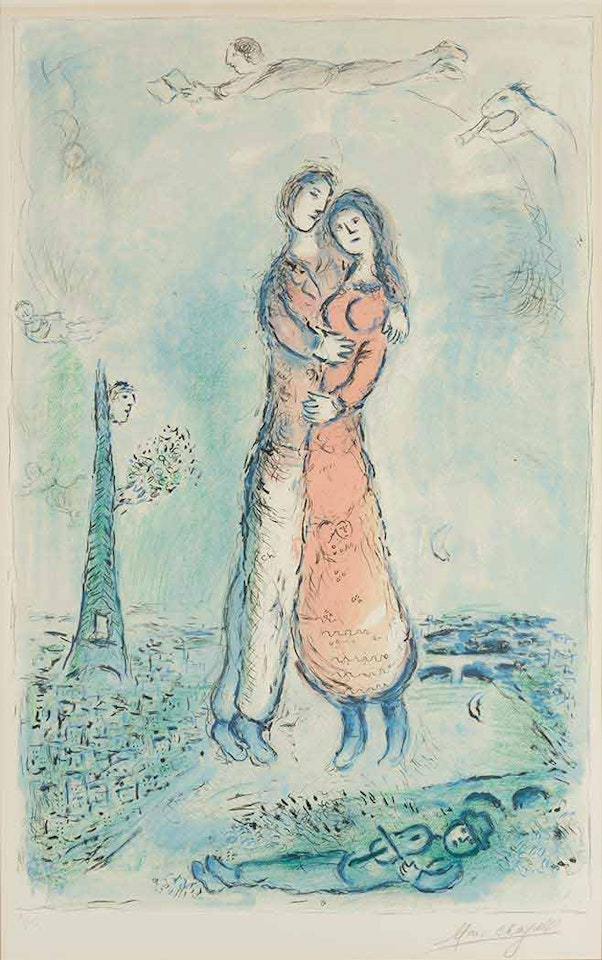 LA JOIE (M. 976) by Marc Chagall