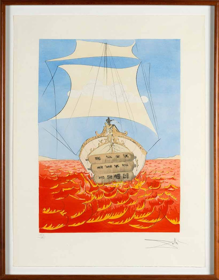 THE TWELVE TRIBES OF ISRAEL (F. 72-6) by Salvador Dali