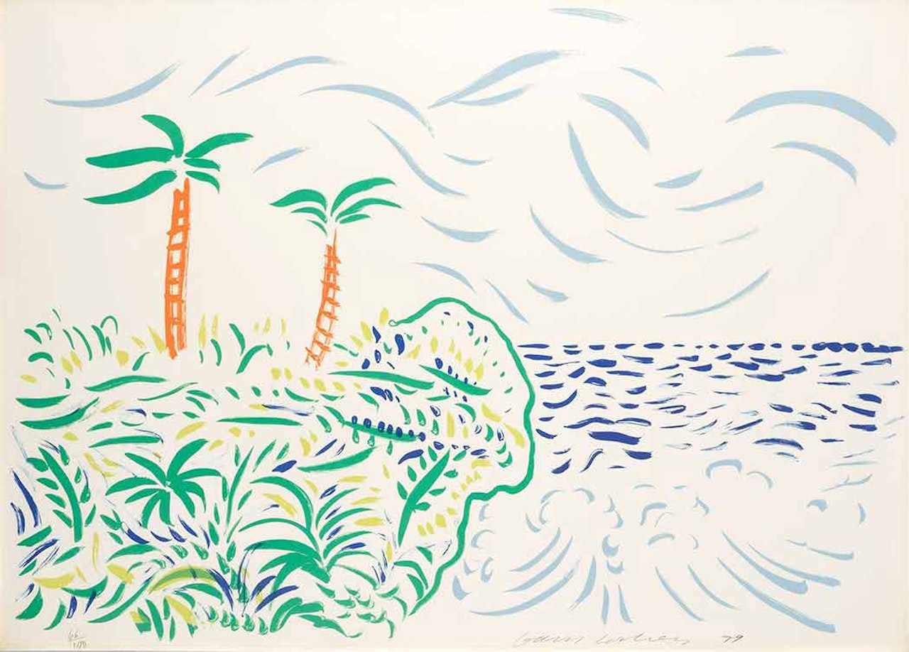 BORA BORA (M.C.A.T. 213) by David Hockney