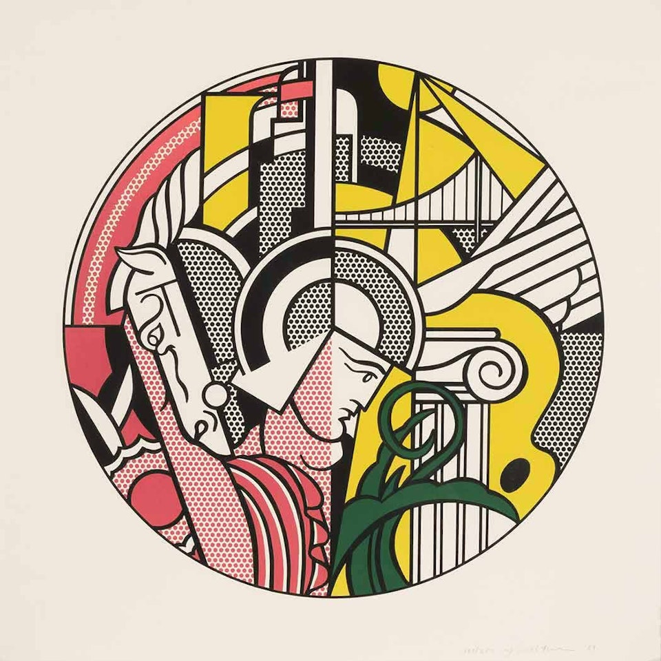 THE SOLOMON R. GUGGENHEIM MUSEUM POSTER (C. 83) by Roy Lichtenstein