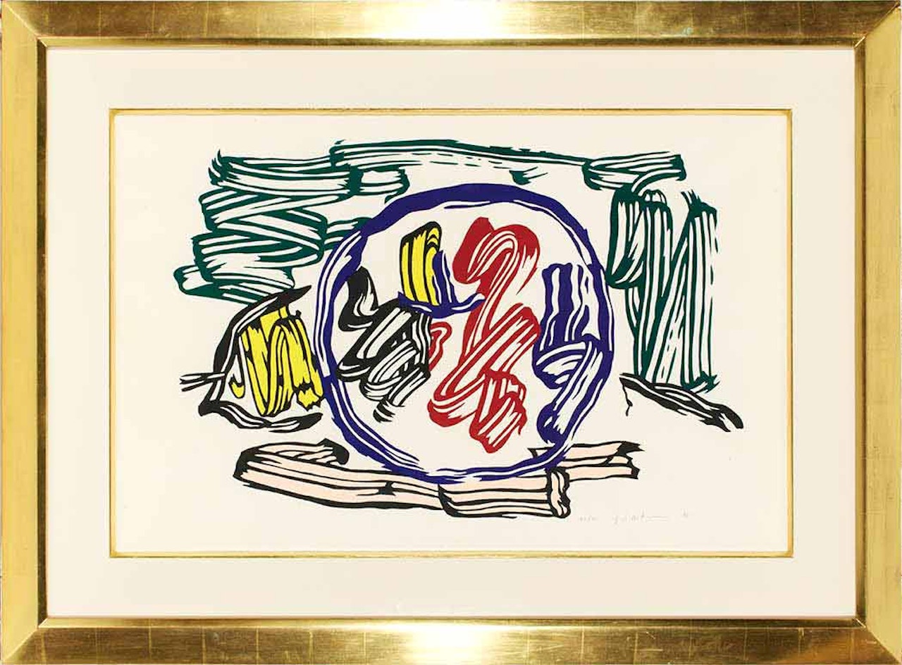 APPLE AND LEMON (C. 193) by Roy Lichtenstein