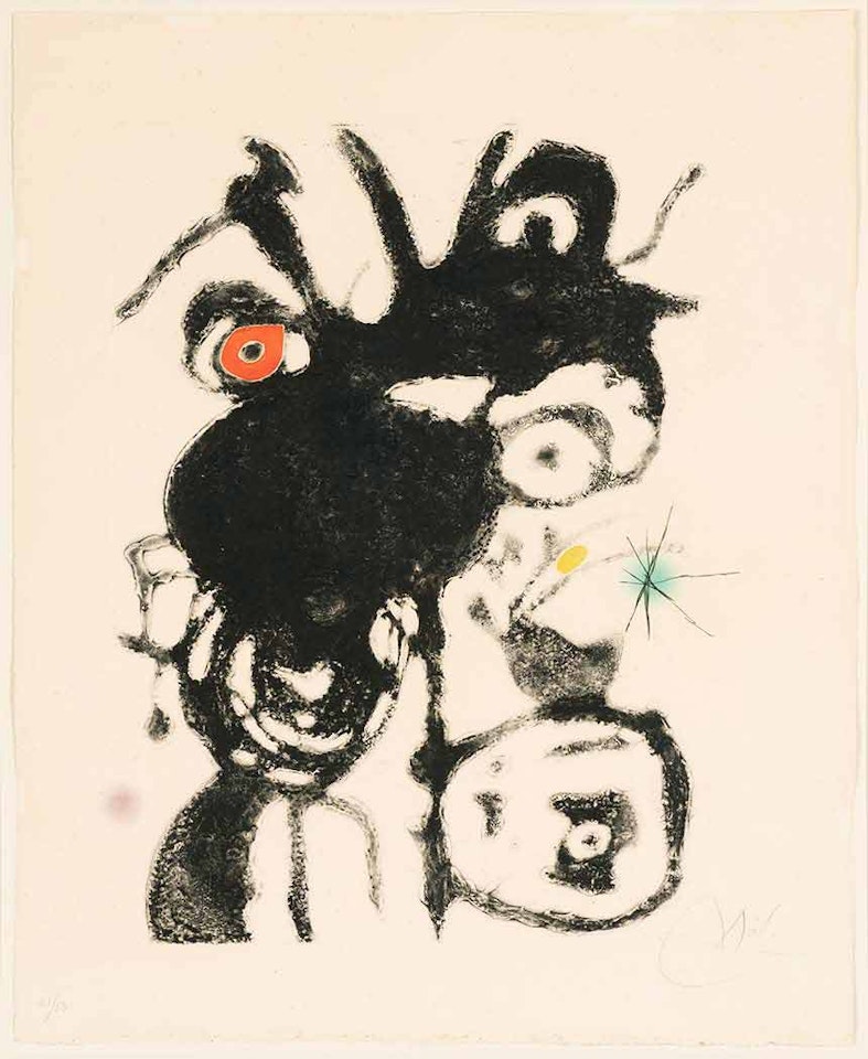 ESPRIU-MIRÓ (D. 872) by Joan Miró
