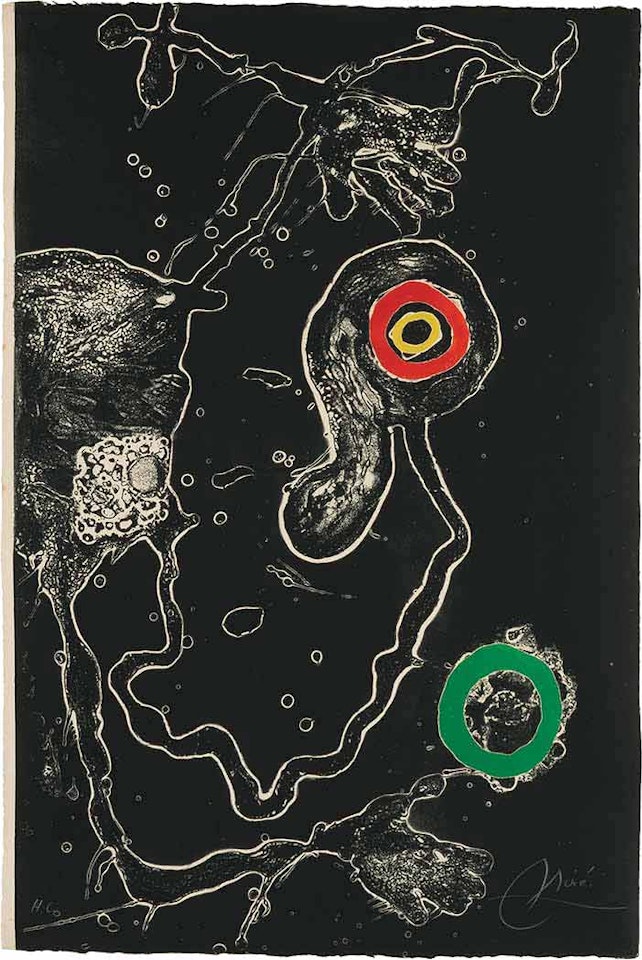 BARCELONA (D. 598) by Joan Miró