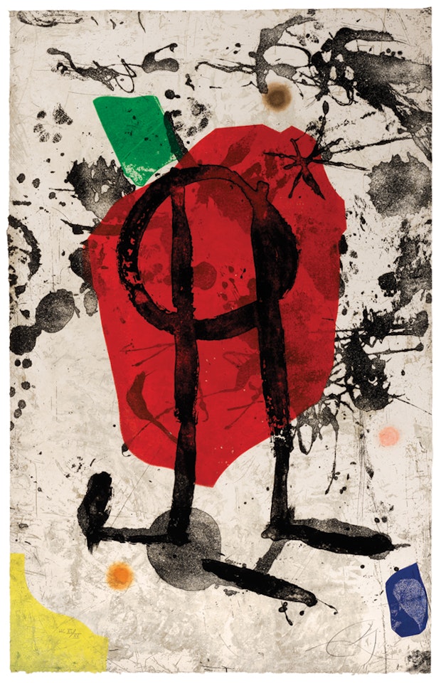 ELS GOSSOS IX (D. 1105) by Joan Miró