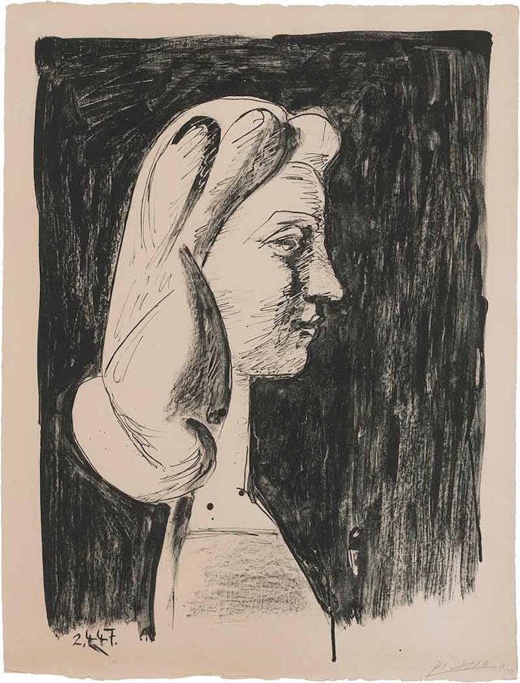 GRAND PROFIL (B. 444) by Pablo Picasso