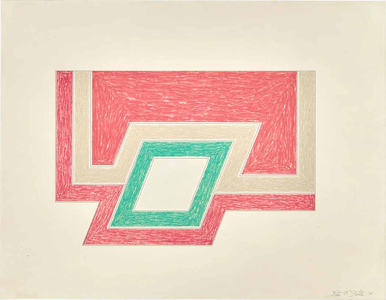 CONWAY; SUNAPEE (A. 97; 100) by Frank Stella